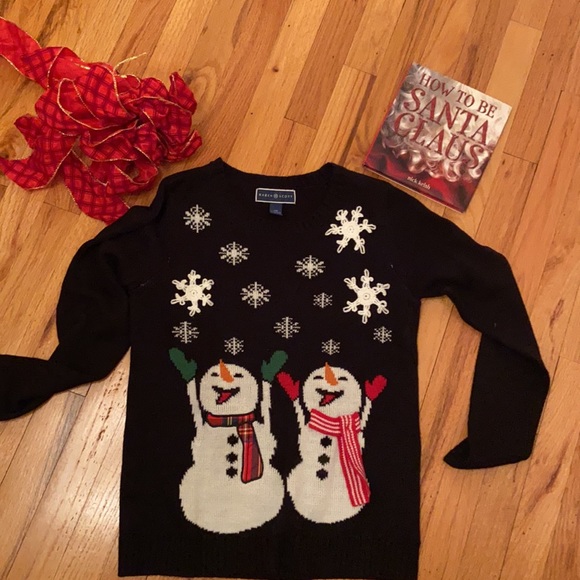 Karen Scott winter Themed Sweater - Picture 2 of 4